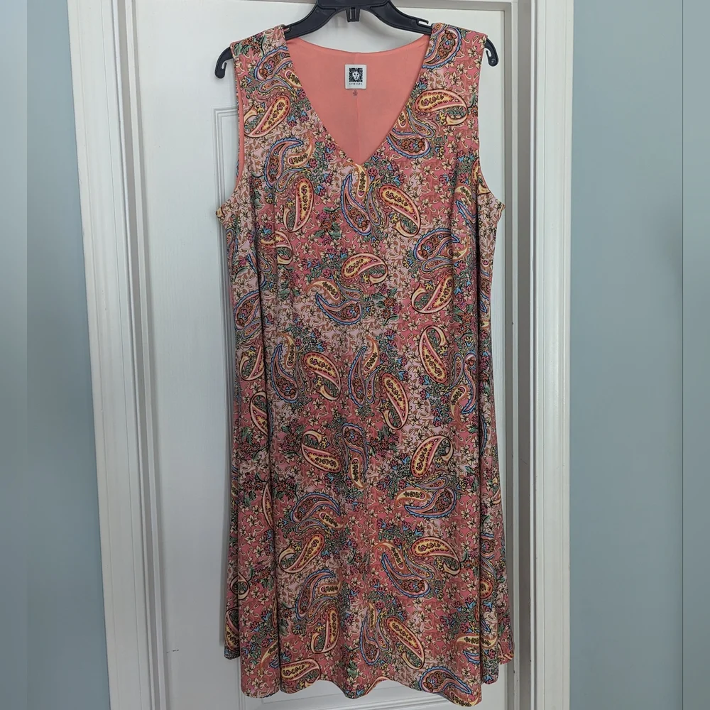 SLEEVELESS SWING DRESS - Picture 1 of 6
